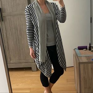 Merino Wool shawl drape cardigan
